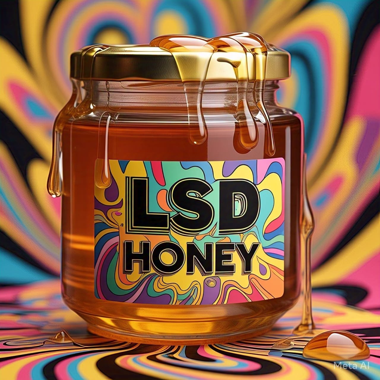 LSD Honey (100µg per teaspoon, 50 teaspoons per jar)