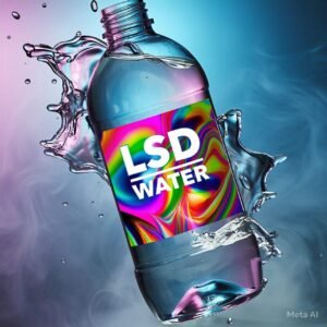 LSD Water (100µg per 10ml sip, 500ml bottle = 5,000µg total)
