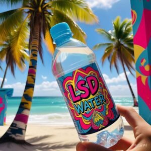 LSD Water (250µg per 10ml sip, 500ml bottle = 12,500µg total)