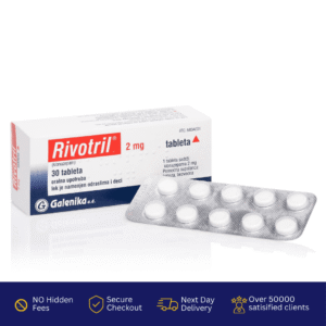 Buy Clonazepam 2 mg Rivotril Tablets