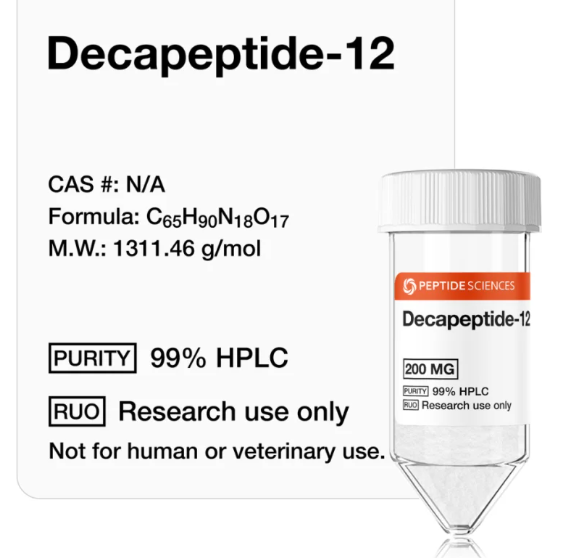 Decapeptide-12 200mg (Topical)