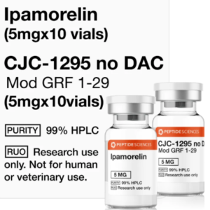 Ipamorelin (5mg x 10), CJC-1295 no DAC (5mg x 10)
