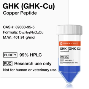 GHK-Cu (Copper Peptide) (Topical)