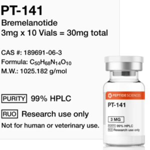 PT-141 (3mg x 10 Vials = 30mg)