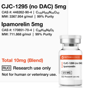 CJC-1295 (no DAC), Ipamorelin 10mg (Blend)