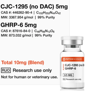 CJC-1295 (no DAC), GHRP-6 10mg (Blend)