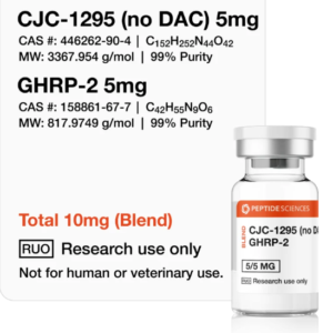 CJC-1295 (no DAC), GHRP-2 10mg (Blend)