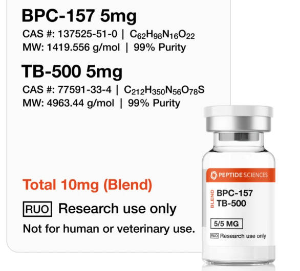 BPC-157, TB-500 (Blend)
