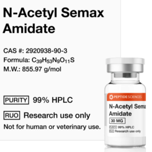 N-Acetyl Semax Amidate 30mg