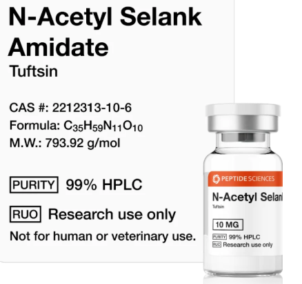 N-Acetyl Selank Amidate 10mg