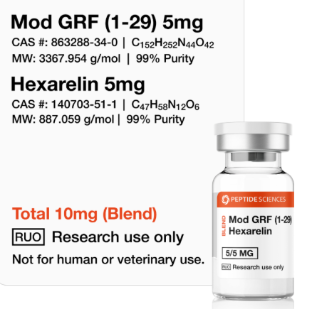 Mod GRF, Hexarelin 10mg (Blend)