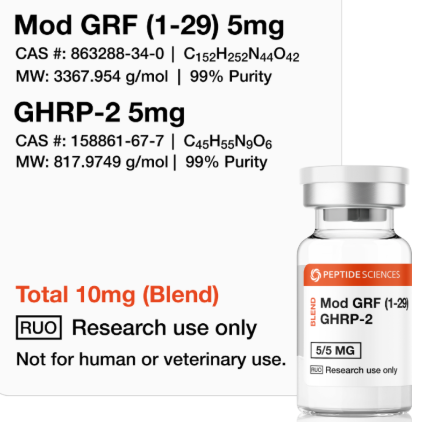 Mod GRF, GHRP-2 10mg (Blend)